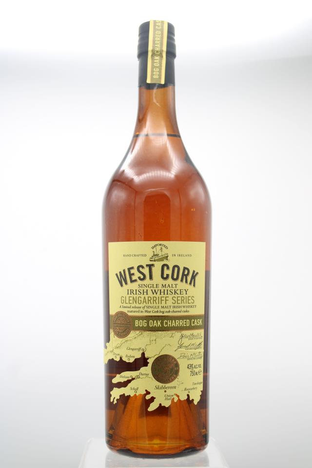 West Cork Single Malt Irish Whiskey Glengarriff Series Bog Oak Charred Cask NV