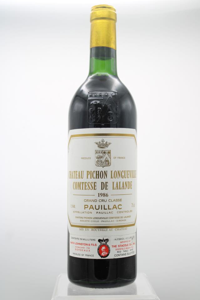 Pichon-Longueville Comtesse de Lalande 1986