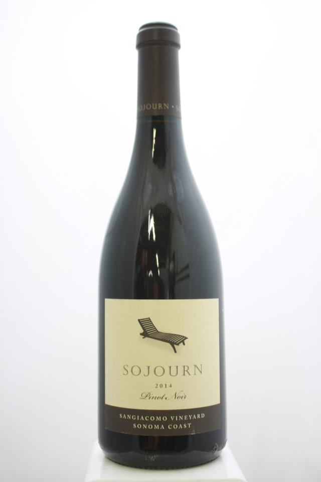 Sojourn Pinot Noir Sangiacomo Vineyard 2014