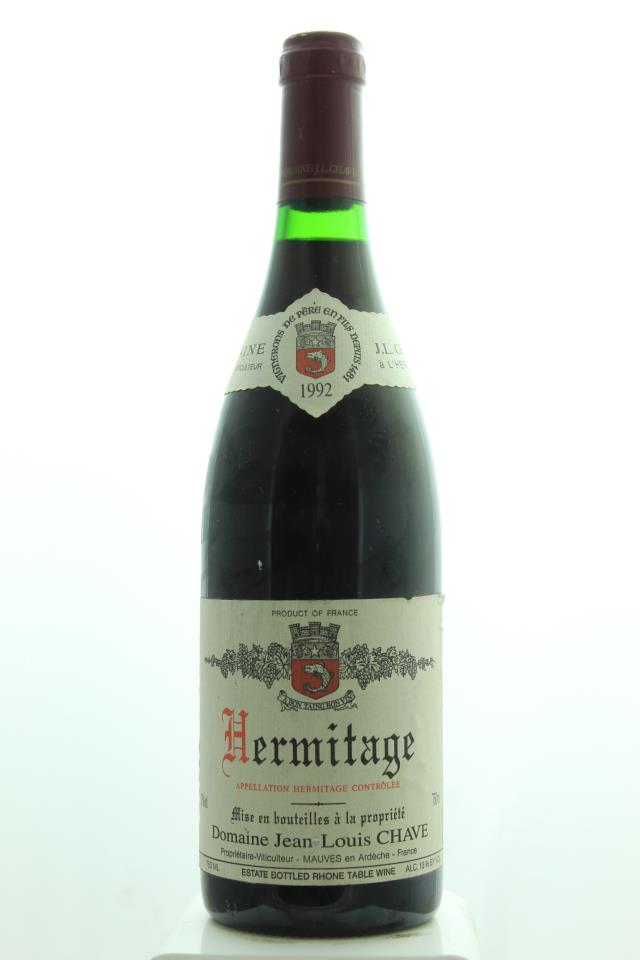 Domaine Jean-Louis Chave Hermitage Rouge 1992