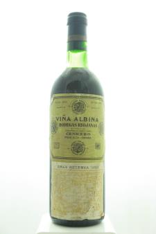 Bodegas Riojanas Rioja Gran Reserva Viña Albina 1956
