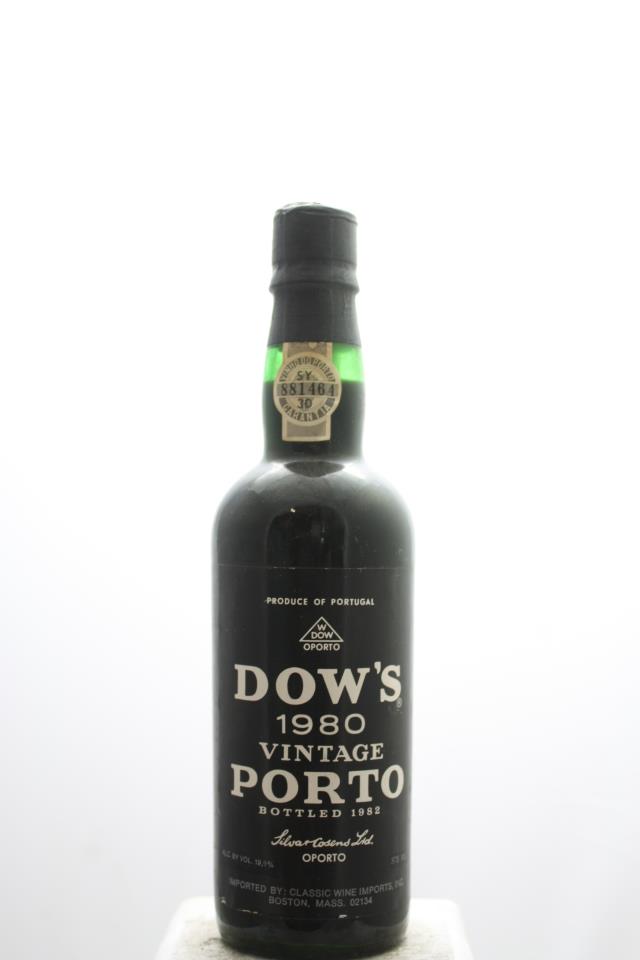 Dow's Vintage Porto 1980
