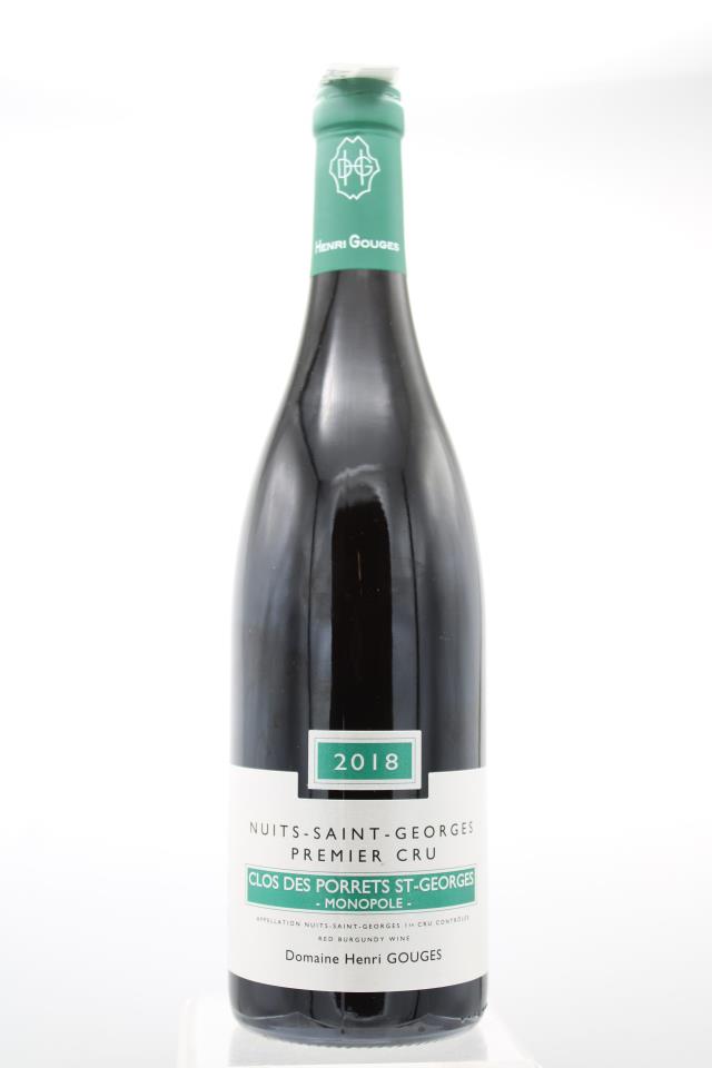 Henri Gouges Nuits-Saint-Georges Clos des Porrets Saint-Georges Monopole Rouge 2018