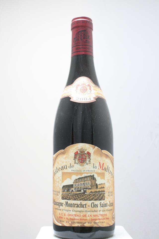 Château de la Maltroye Chassagne-Montrachet Clos Saint-Jean 2004