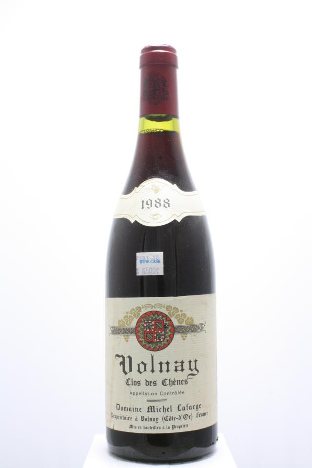M. Lafarge Volnay Clos des Chênes 1988