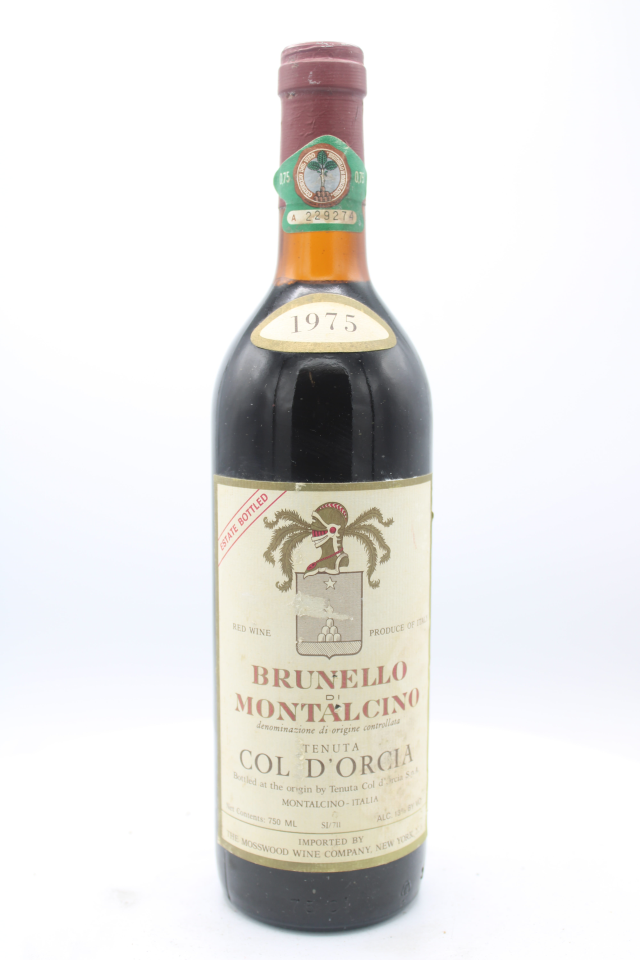 Col D'Orcia Brunello di Montalcino 1975