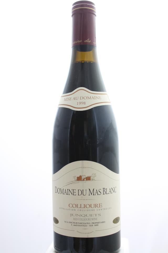 du Mas Blanc Collioure Junquets 1998