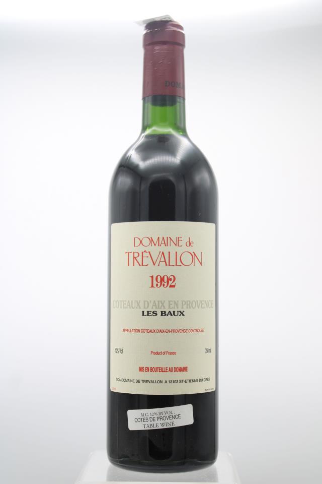 Domaine de Trevallon les Baux 1992