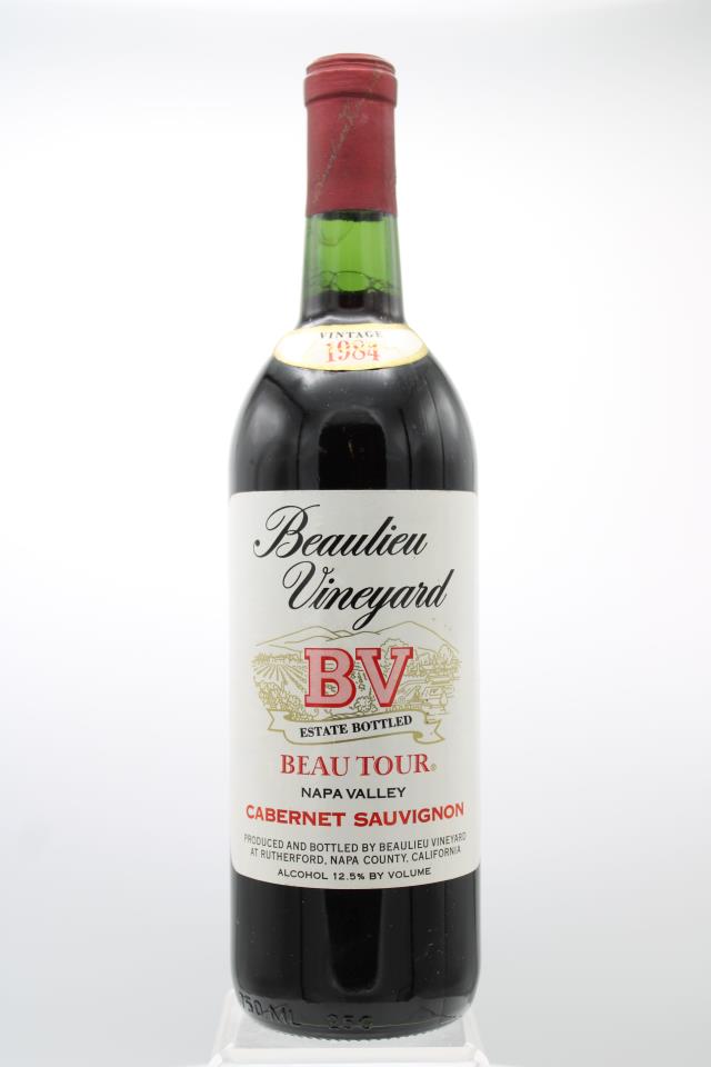BV Beaulieu Vineyard Cabernet Sauvignon Beau Tour 1984