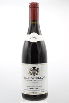 Michel Gros Clos Vougeot Grand Maupertuis 1998