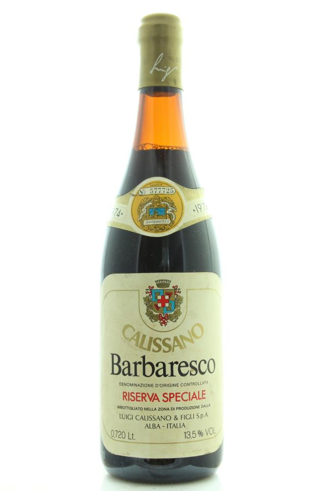 Calissano Barbaresco Riserva Speciale 1974