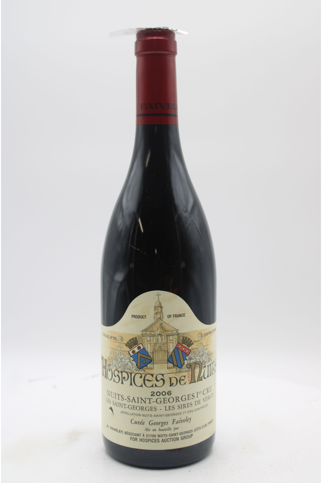 Hospices de Nuits Nuits St. Georges Les Saint-Georges Les Sires de Vergy Cuvee Georges Faiveley 2006