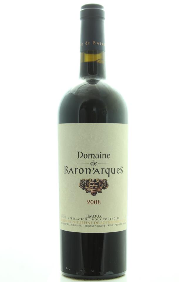 Domaine de Baron'Arques Limoux Rouge 2008