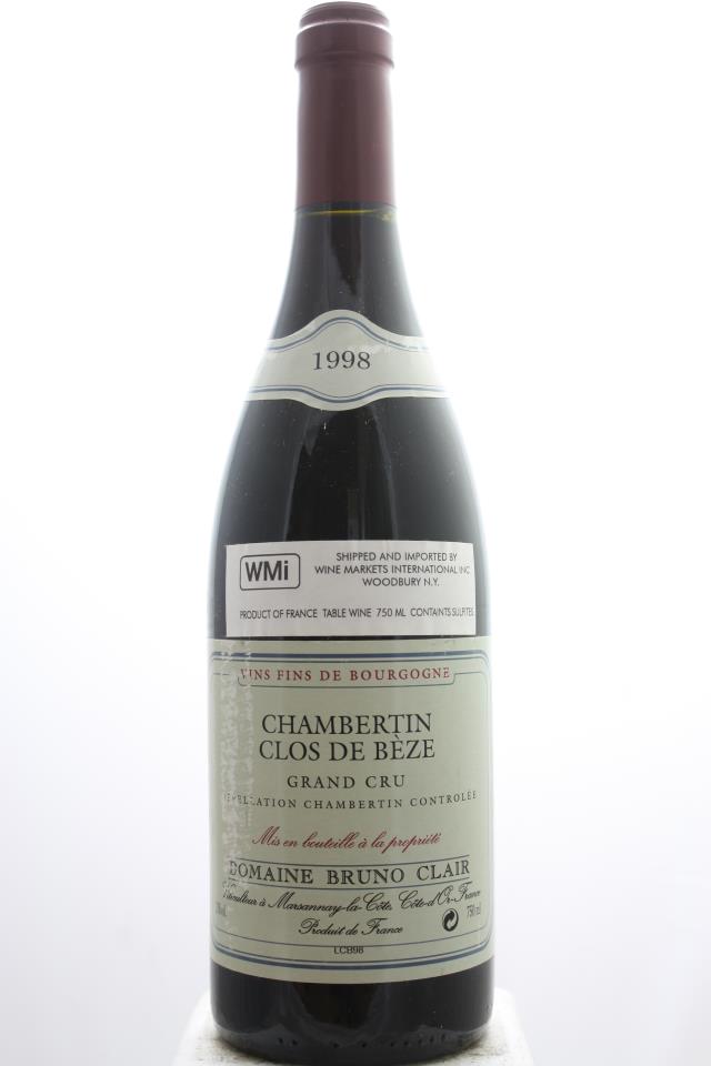 Bruno Clair Chambertin-Clos de Bèze 1998