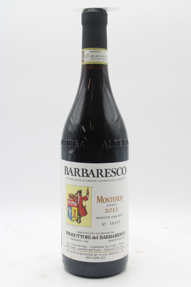 Produttori del Barbaresco Barbaresco Riserva Montefico 2015