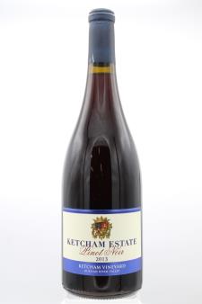Ketcham Estate Pinot Noir Ketcham Vineyard 2013