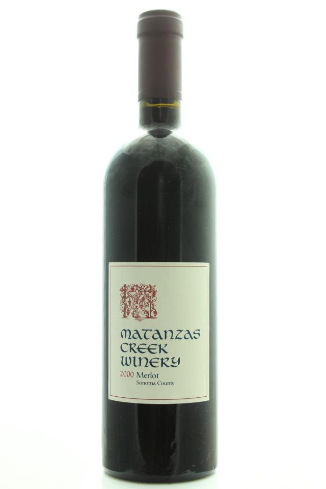 Matanzas Creek Merlot 2000