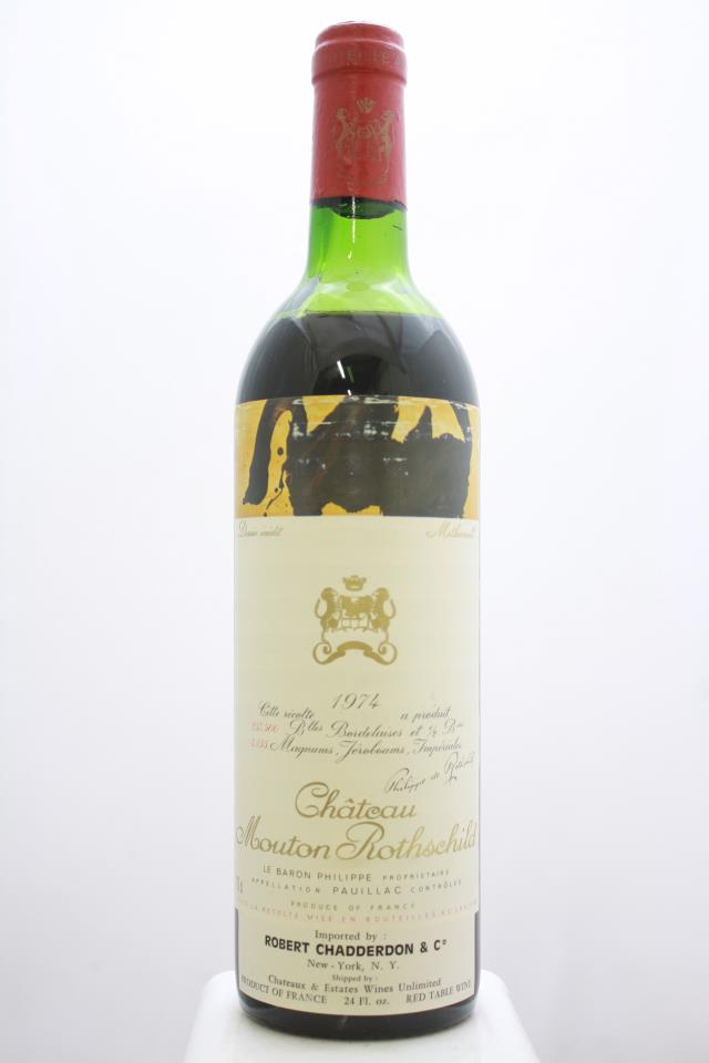 Mouton Rothschild 1974