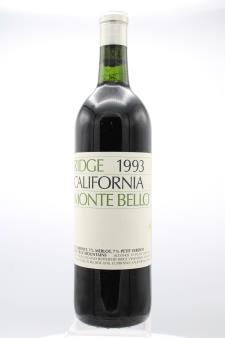 Ridge Vineyards Monte Bello 1993