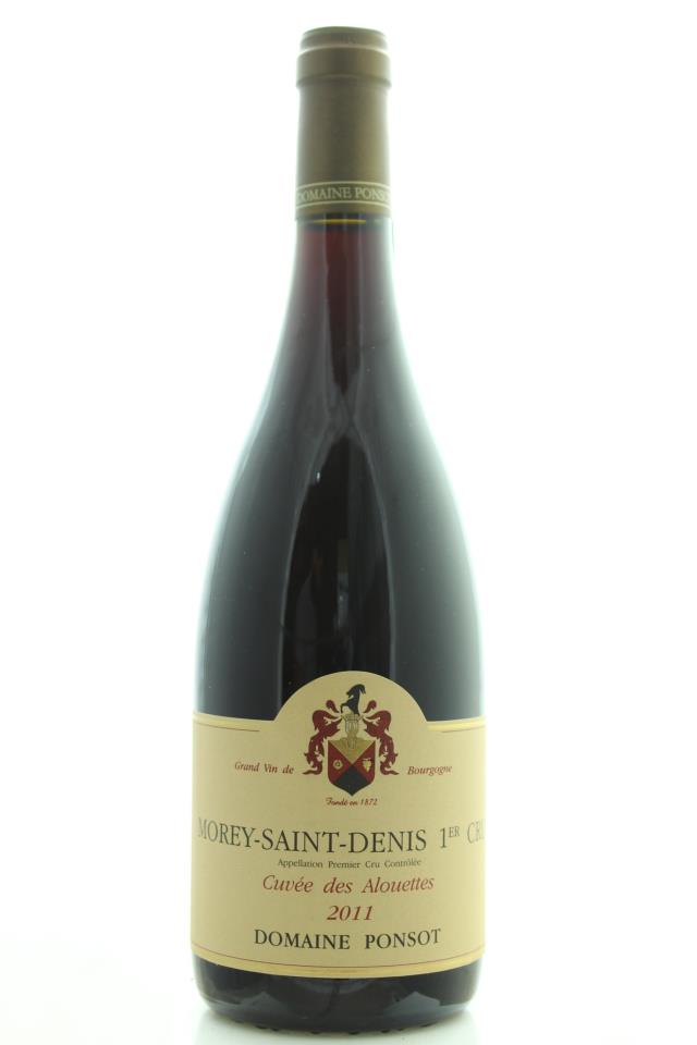 Domaine Ponsot Morey-Saint-Denis 1er Cru Cuvée des Alouettes 2011