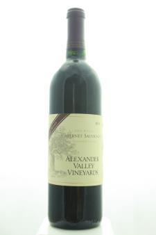 Alexander Valley Vineyards Cabernet Sauvignon Wetzel Family Estate 1991