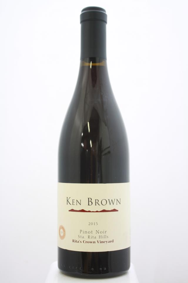 Ken Brown Pinot Noir Rita's Crown Vineyard 2015